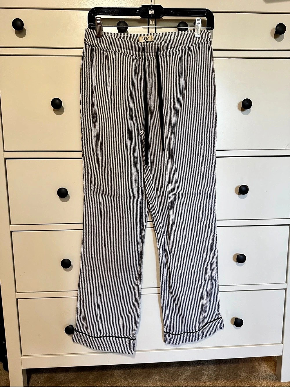 UGG Striped Cotton Pajama Pants Size Small
